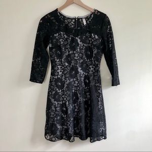 Black Xhilaration Sleeved Dress